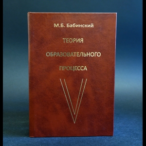 Бабинский М.Б. - Теория образовательного процесса