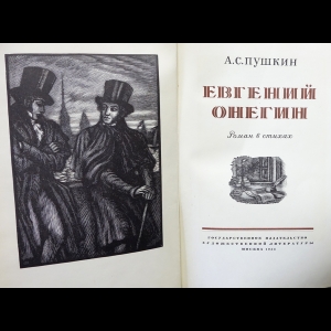 Книга: Евгений Онегин. Пушкин А.С.