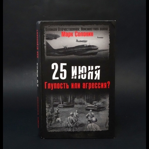 Солонин М.С. - 25 июня. Глупость или агрессия?