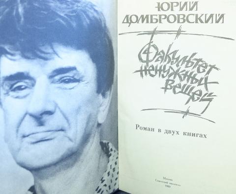 Домбровский факультет ненужных вещей презентация
